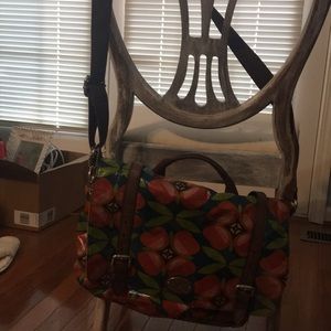 Fossil keyper messenger bag